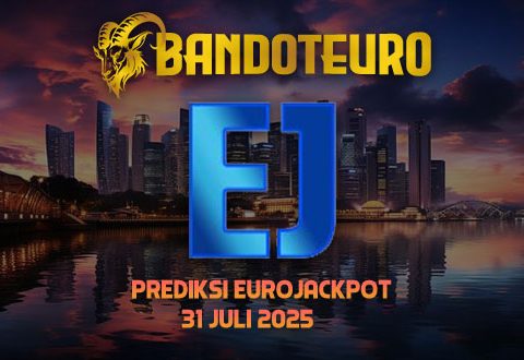 Prediksi Togel Eurojackpot Hari Ini 31 Juli 2025